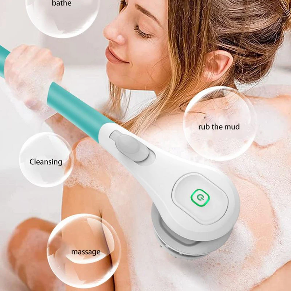 Waterproof Rotating Shower Brush 3 Modes 10W Electric Bath Brush USB Rechargeable Rotating Scrubber Shower Brush Long Handle Set
Waterproof Rotating Shower Brush 3 Modes 10W Electric Bath Brush USB Rechargeable Rotating Scrubber Shower Brush Long Handle Set