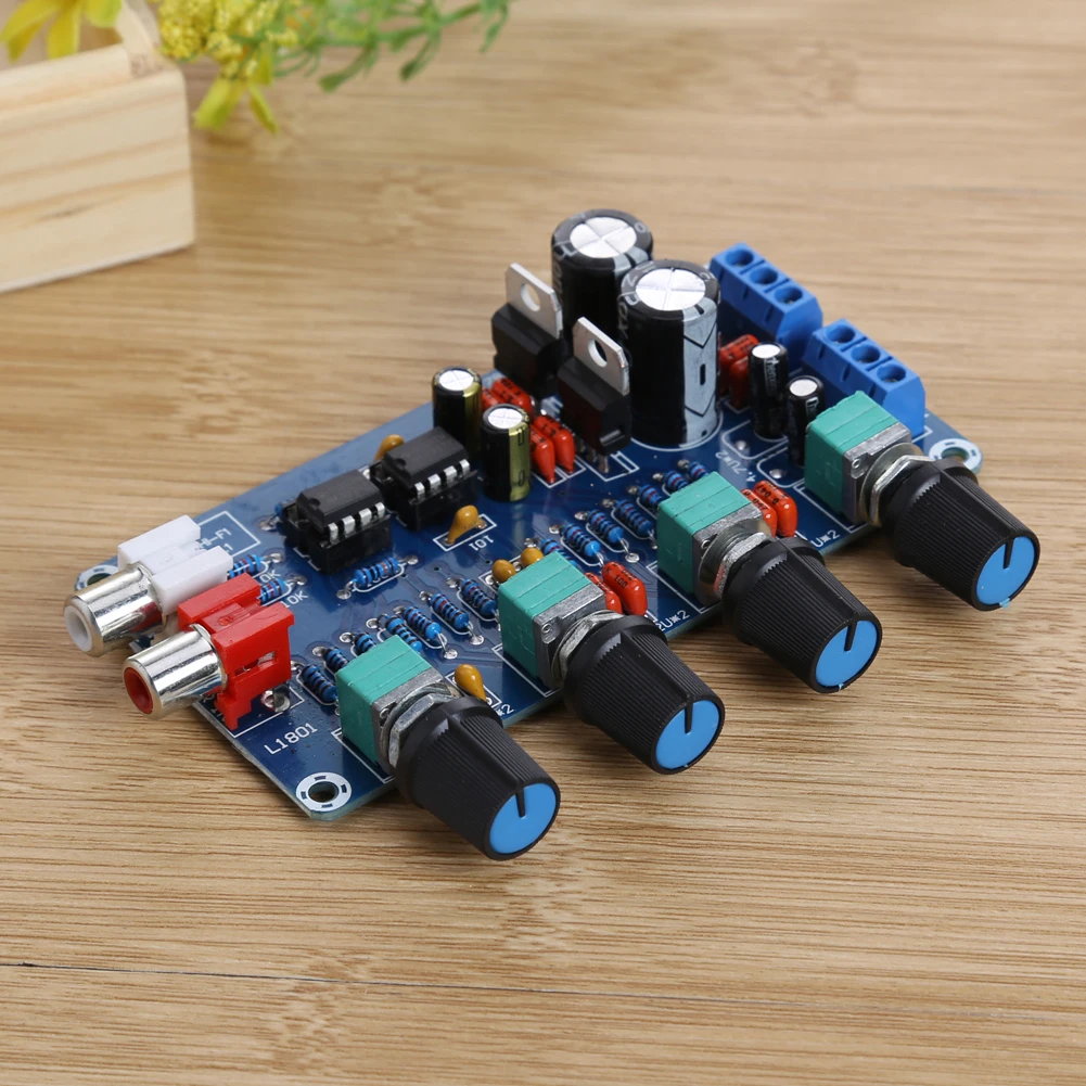 NE5532 OP-AMP HIFI Amplifier Preamplifier Volume Tone EQ Control Board DIY
NE5532 OP-AMP HIFI Amplifier Preamplifier Volume Tone EQ Control Board DIY