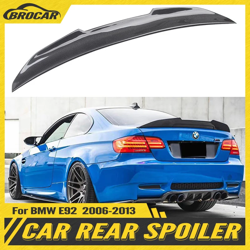 Спойлер для заднего багажника в стиле PSM для BMW E92 335i 328i 2006-2013, высококачественный спойлер из углеродного волокна для задней крыши, отделка дл... 
Спойлер для заднего багажника в стиле PSM для BMW E92 335i 328i 2006-2013, высококачественный спойлер из углеродного волокна для задней крыши, отделка дл...
