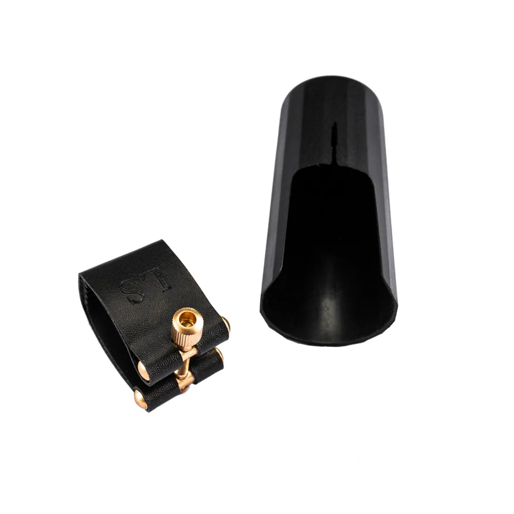 Leather Ligature Fastener With Plastic Cap For Alto Saxphone Bakelite Mouthpiece Leather Ligature Cover Instruments Accessories
Leather Ligature Fastener With Plastic Cap For Alto Saxphone Bakelite Mouthpiece Leather Ligature Cover Instruments Accessories