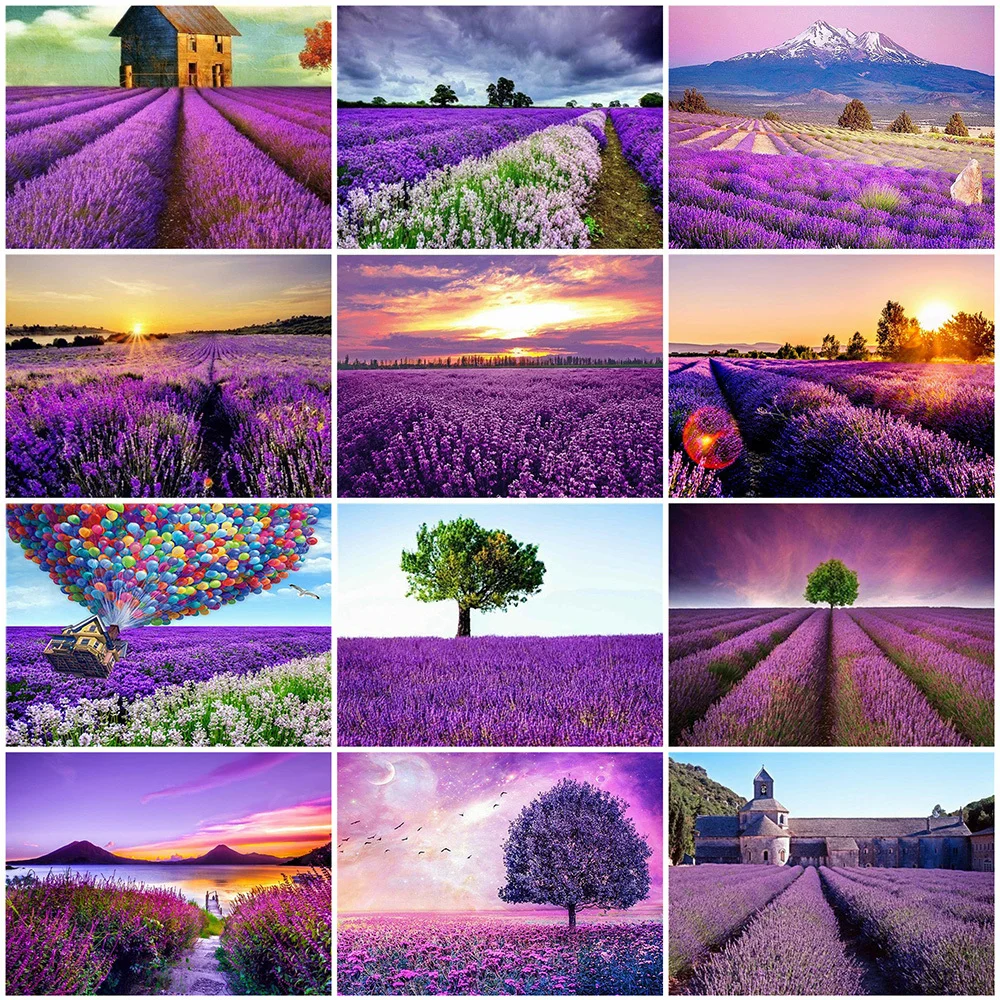 5D DIY Diamond Embroidery Lavender Full Square Round Needlework Diamond Painting Flower Handicraft Handmade Gift
5D DIY Diamond Embroidery Lavender Full Square Round Needlework Diamond Painting Flower Handicraft Handmade Gift