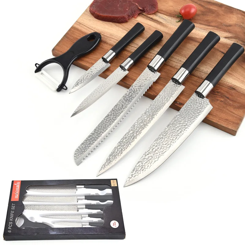 Дамасский нож, подходящий для бритья, нож для нарезки мяса, острый кухонный нож, поварской нож из нержавеющей стали 
Дамасский нож, подходящий для бритья, нож для нарезки мяса, острый кухонный нож, поварской нож из нержавеющей стали