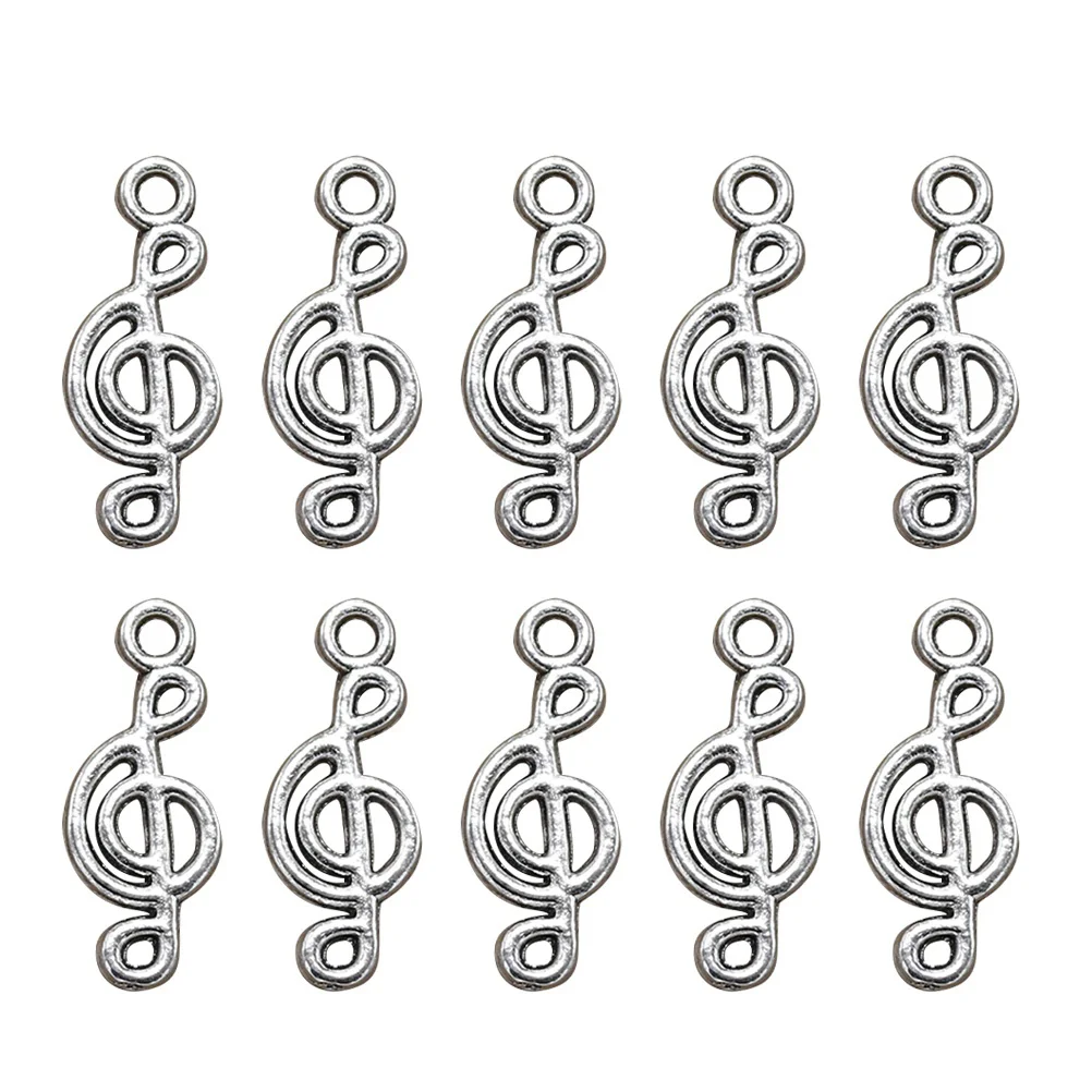 100 PCS DIY Charm Pendant Jewelry Making Pendants Alloy Musical Symbol Charms Note
100 PCS DIY Charm Pendant Jewelry Making Pendants Alloy Musical Symbol Charms Note