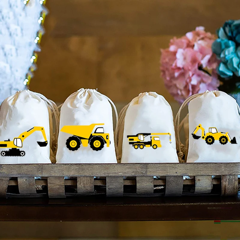 5pcs Excavator Dump Truck Crane Truck candy Gift bags Construction themed boy birthday party baby shower decoration supplies
5pcs Excavator Dump Truck Crane Truck candy Gift bags Construction themed boy birthday party baby shower decoration supplies