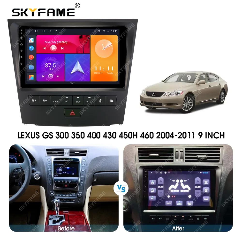 SKYFAME Android Автомобильная Навигация Радио мультимедийный плеер автомобильная стереосистема для Lexus GS 300 350 400 430 H 450 
SKYFAME Android Автомобильная Навигация Радио мультимедийный плеер автомобильная стереосистема для Lexus GS 300 350 400 430 H 450
