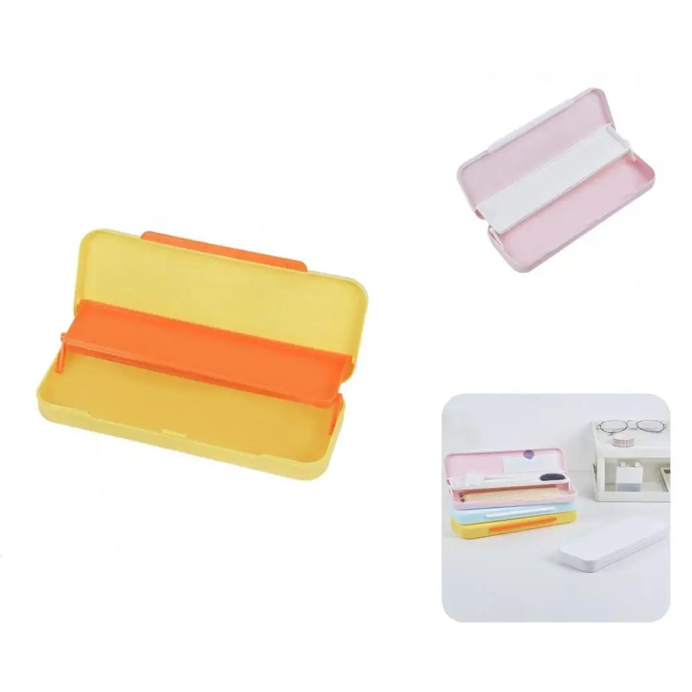 No Burr Corrosion Resistant Convenient Double Layer Stationery Box for Kids
No Burr Corrosion Resistant Convenient Double Layer Stationery Box for Kids