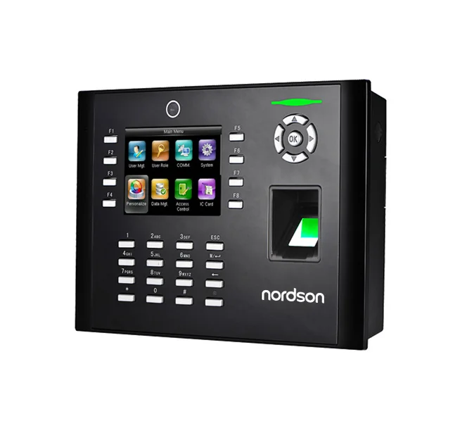 

Nordson 3.5 inch Screen USB Facial Recognition with Scanner Recorder Biometric Fingerprint Time Attendance