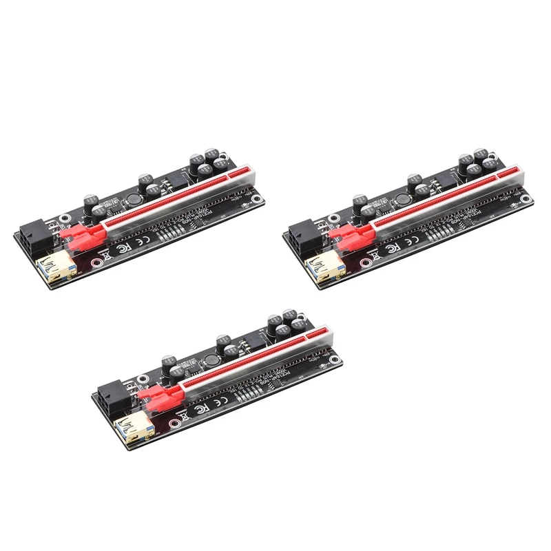 PCI-E Riser Graphics Card Extension Cable PCI-E 1X To 16X Single-Port USB3.0 Adapter Expansion Card For BTC Mining
PCI-E Riser Graphics Card Extension Cable PCI-E 1X To 16X Single-Port USB3.0 Adapter Expansion Card For BTC Mining