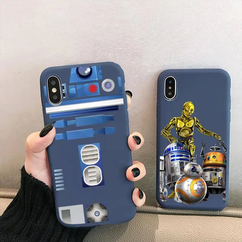Star Wars R2D2 Phone Case for iPhone 13 12 mini 11 Pro XS MAX X XR 7 8 6 Plus Candy Color blue Soft Silicone Cover
Star Wars R2D2 Phone Case for iPhone 13 12 mini 11 Pro XS MAX X XR 7 8 6 Plus Candy Color blue Soft Silicone Cover