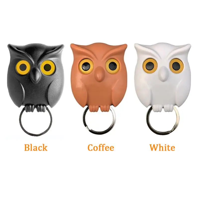 1 PC Owl Night Wall Magnetic Key Holder Magnets Hold Keychain Key Hanger Hook Hanging Key Will Open Eyes Home Decoration Gadgets
1 PC Owl Night Wall Magnetic Key Holder Magnets Hold Keychain Key Hanger Hook Hanging Key Will Open Eyes Home Decoration Gadgets