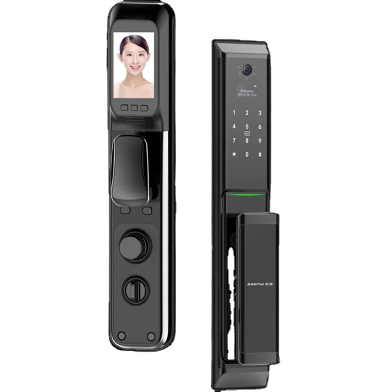 Full-automatic nuki smart door lock with camera home App unlock fingerprint rfid keyboard keyless tuya lock
Full-automatic nuki smart door lock with camera home App unlock fingerprint rfid keyboard keyless tuya lock