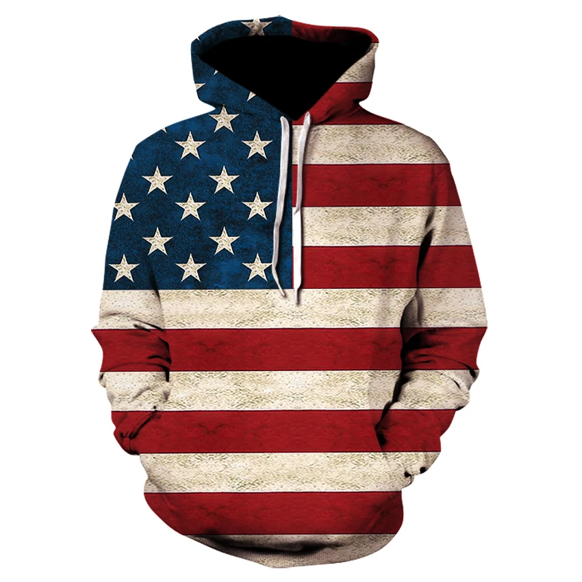 2021 Brand 3D Print Fun Design Usa Flag Hoodie Fashion Mens And Women Sports Street Wear Skateboard Thin Sweatshirt Pullovers
2021 Brand 3D Print Fun Design Usa Flag Hoodie Fashion Mens And Women Sports Street Wear Skateboard Thin Sweatshirt Pullovers