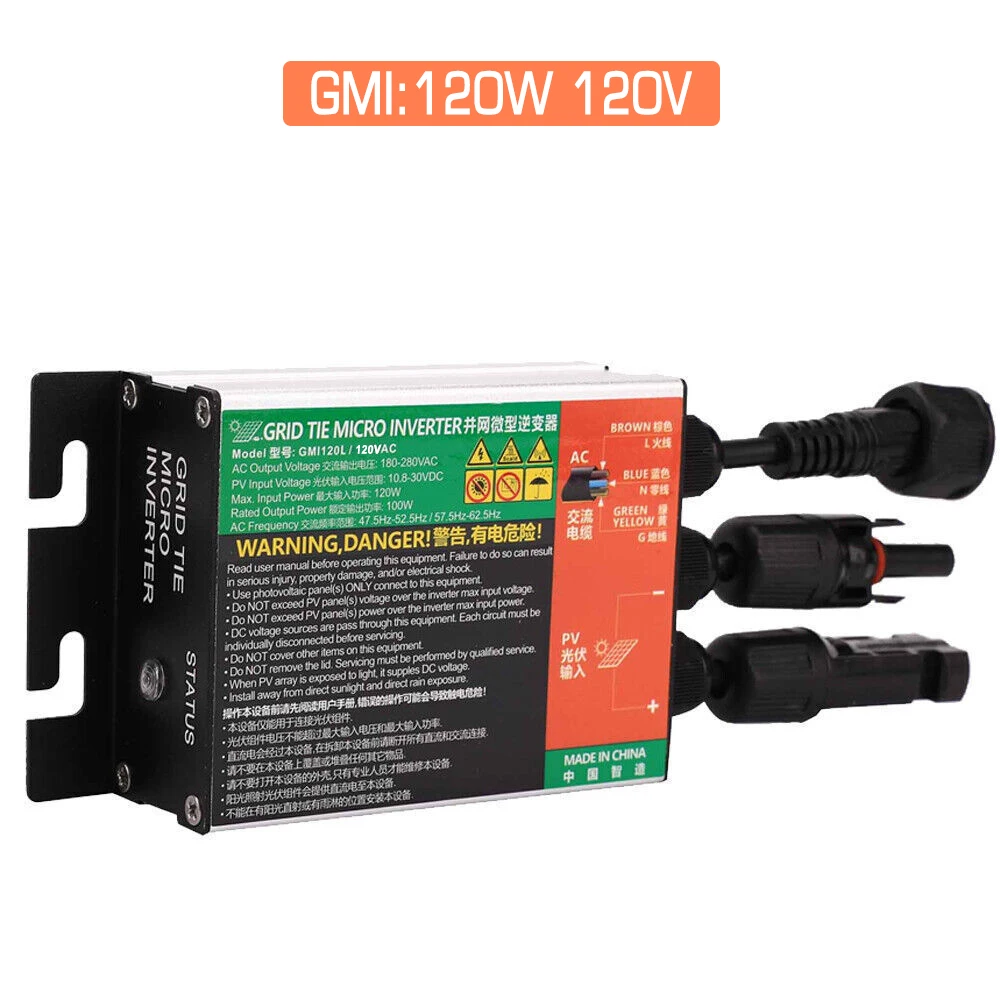 120W-300W Solar Microinverter MPPT Grid Tie Pure Sine Wave Inverter DC18-50V Bluetti Solar Panel Panel Solar Panels Panneau
120W-300W Solar Microinverter MPPT Grid Tie Pure Sine Wave Inverter DC18-50V Bluetti Solar Panel Panel Solar Panels Panneau