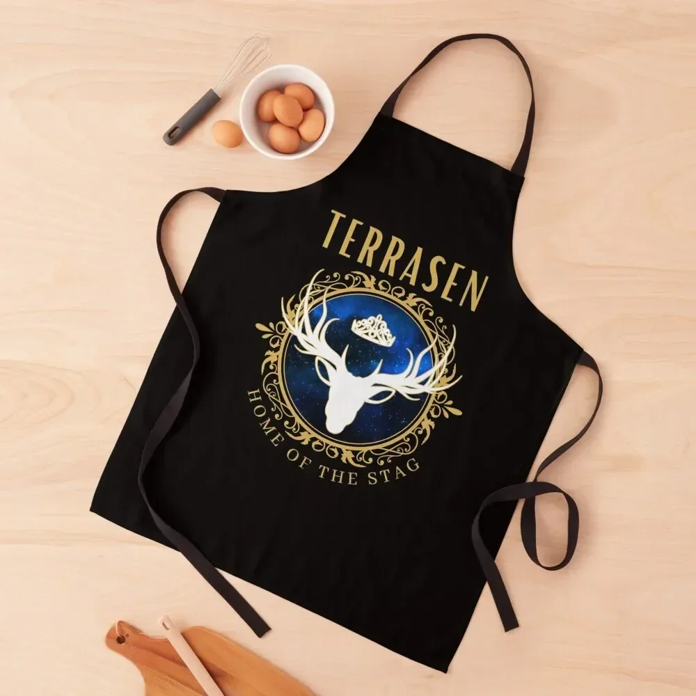 Crest Terrasen/Трон стекла/Сара J Маас вдохновленный/Королева Terrasen/TOG Aelin/Фартук для