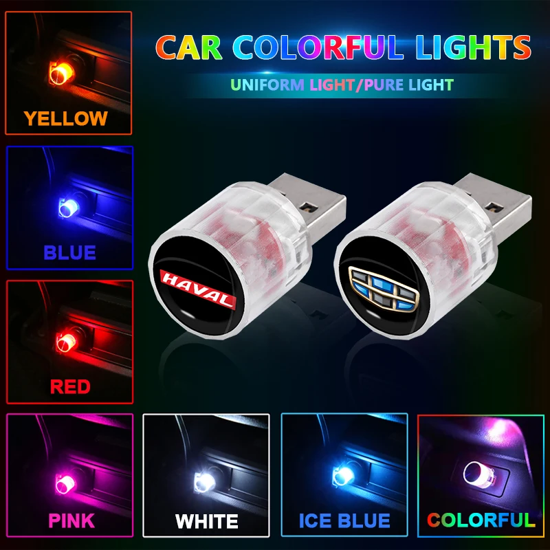 

Car Mini USB LED Decorative Lamp Atmosphere Lights for Nissan Nismo Qashqai J11 J10 Y62 Juke Maxima Tiida Teana Skyline X-Trail