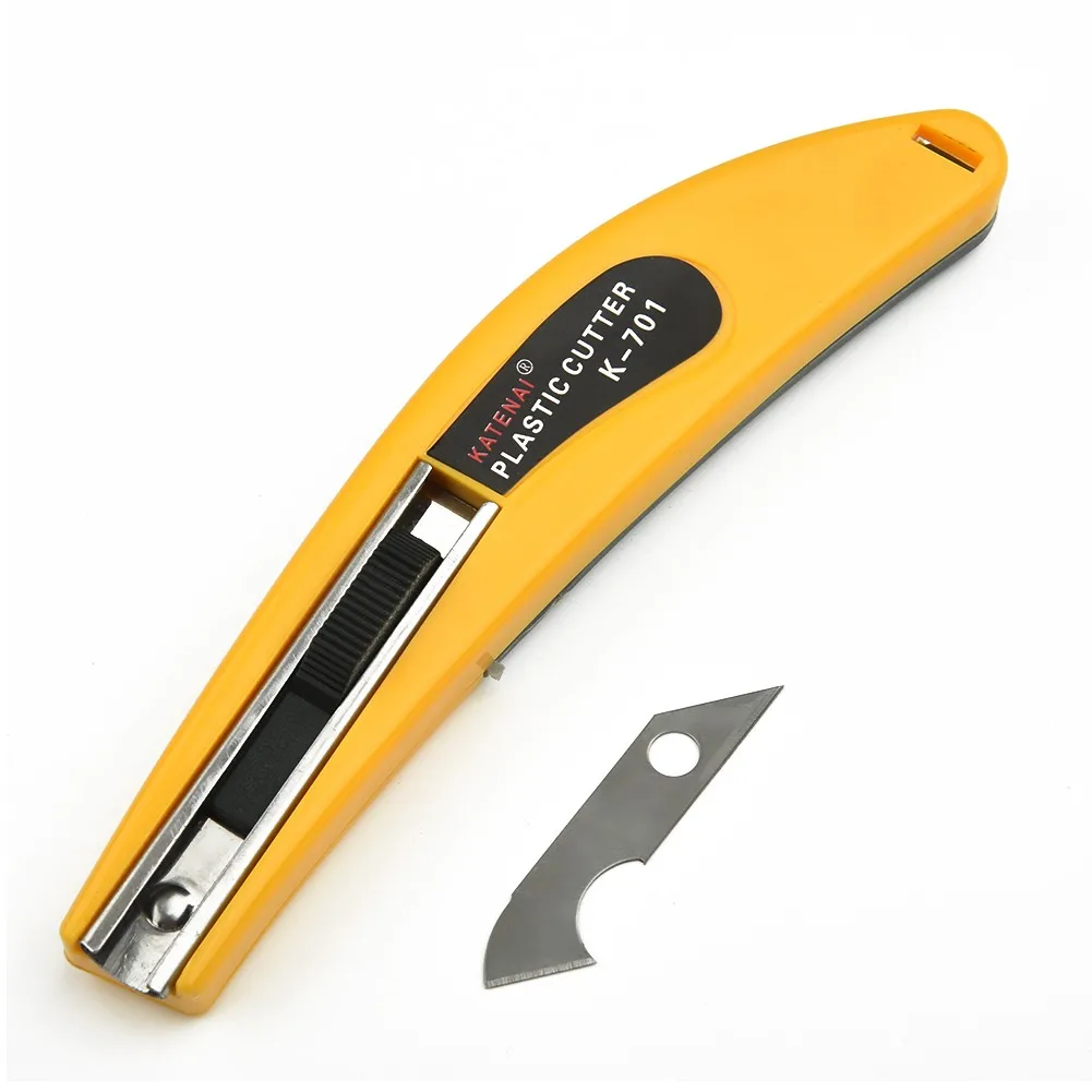 1pc hook cutter Yellow high quality plastic cutter handle metal utility sheet cutting plexiglass power tools accessories
1pc hook cutter Yellow high quality plastic cutter handle metal utility sheet cutting plexiglass power tools accessories