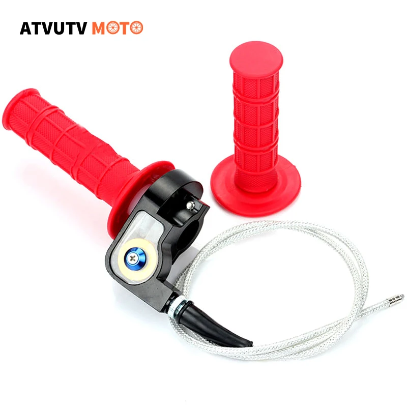 Motorcycle Handle Grip Quick Turn Throttle 7/8" Handlebar Hand Grips For Dirt Pit Bike Motocross CRF KLX Kayo BSE 50-250ccc
Motorcycle Handle Grip Quick Turn Throttle 7/8" Handlebar Hand Grips For Dirt Pit Bike Motocross CRF KLX Kayo BSE 50-250ccc