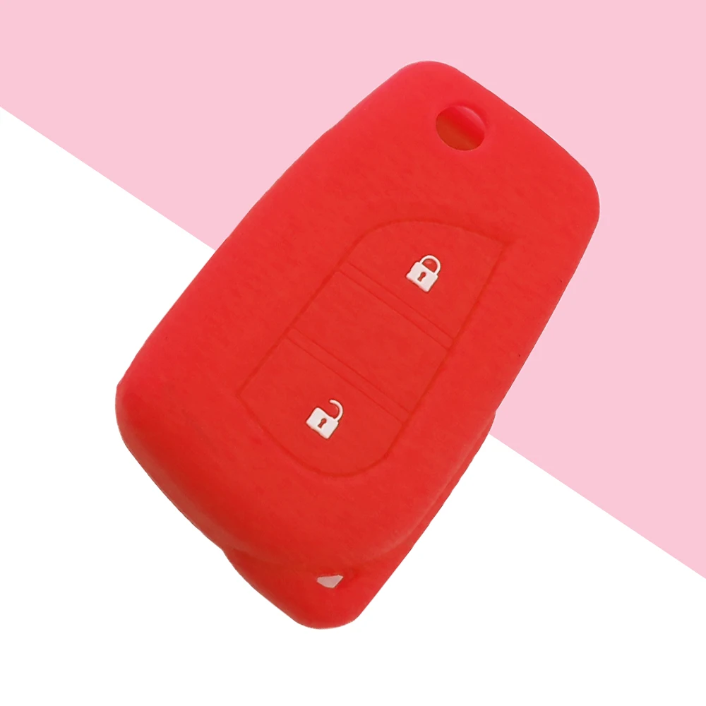 Silicone Car Key Case Cover for Toyota Yaris Highlander Camry RAV4 Aygo For Peugeot 108 For Citroen C1 Remote Key Shell Holder
Silicone Car Key Case Cover for Toyota Yaris Highlander Camry RAV4 Aygo For Peugeot 108 For Citroen C1 Remote Key Shell Holder