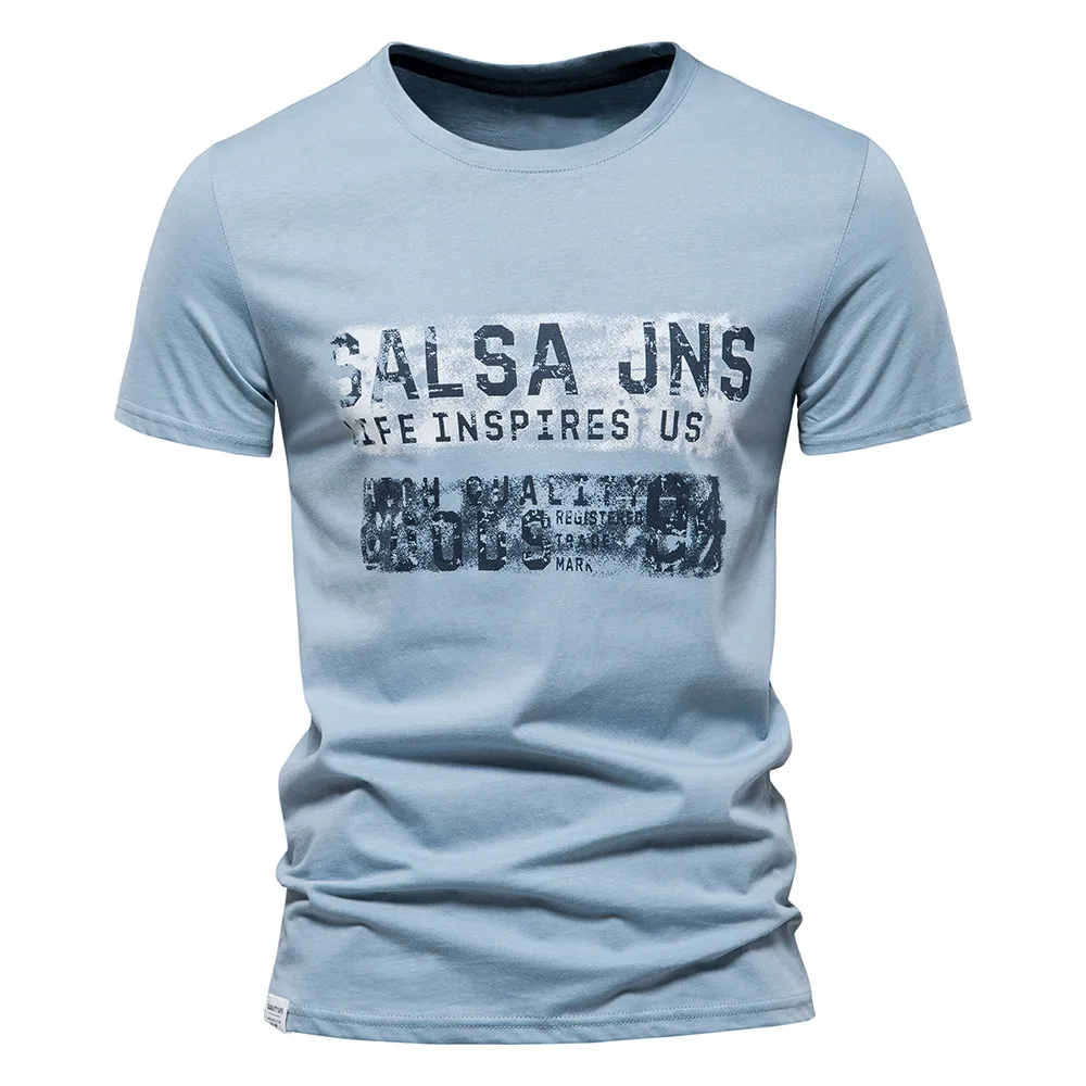 New Fashion Cotton Designer T Shirts for Men Short Sleeve O-neck Print Slim Fit Men Clothes Casual Summer Tee Shirts Homme
New Fashion Cotton Designer T Shirts for Men Short Sleeve O-neck Print Slim Fit Men Clothes Casual Summer Tee Shirts Homme