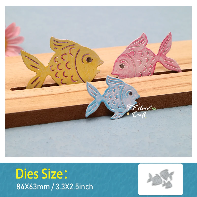 2022 Fish Cutting Dies Scrapbooking Paper Cutting Embossing DIY Album Cover Paper Cards Making Tool Craft Die Cut
2022 Fish Cutting Dies Scrapbooking Paper Cutting Embossing DIY Album Cover Paper Cards Making Tool Craft Die Cut