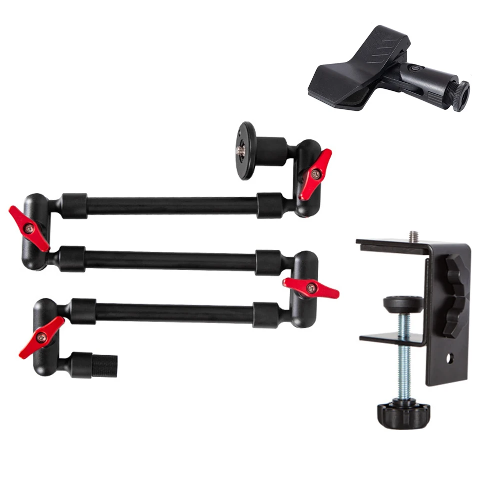 Aluminum Alloy Plastic Microphone Suspension Boom Scissor Arm Stand Mic Clip Phone Clamp Tablet Holder Portable Podcast Holders
Aluminum Alloy Plastic Microphone Suspension Boom Scissor Arm Stand Mic Clip Phone Clamp Tablet Holder Portable Podcast Holders