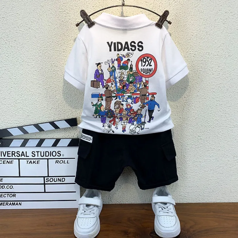 Leisure Thin Section Boys And Girls Baby Children's Summer Cartoon Printing Korean Version Tie-dye Short-sleeved T-shirt
Leisure Thin Section Boys And Girls Baby Children's Summer Cartoon Printing Korean Version Tie-dye Short-sleeved T-shirt