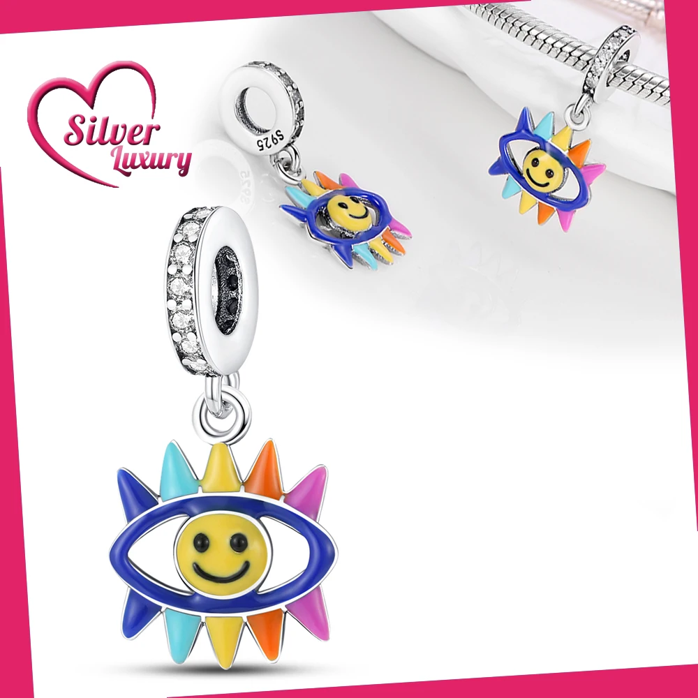 Подвеска в виде цветного подсолнуха из серебра 925 пробы для браслета Pandora
Подвеска в виде цветного подсолнуха из серебра 925 пробы для браслета Pandora