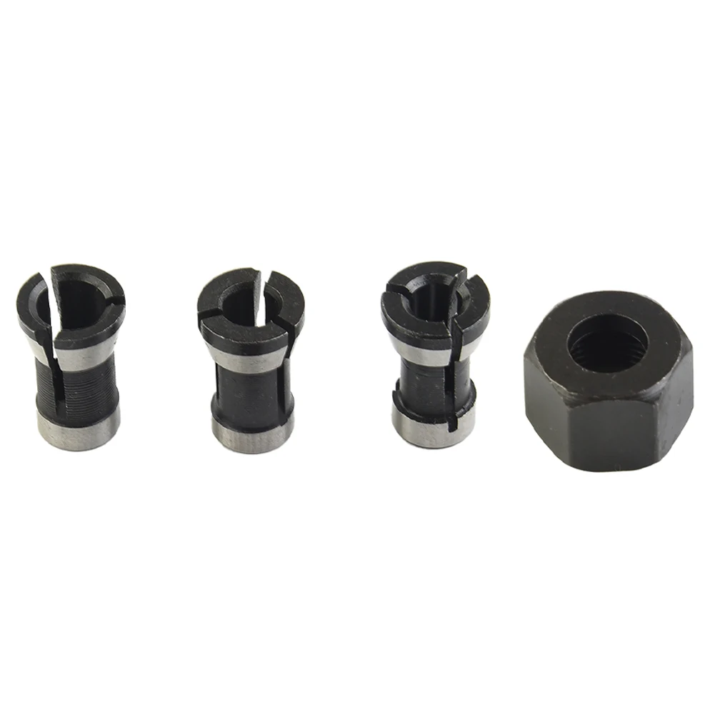 4pcs M15 Screw Nut Electric With 6/6.35/8mm Router Milling Cutter Collet Chuck Accessories Tools For Wood Trimming Machine
4pcs M15 Screw Nut Electric With 6/6.35/8mm Router Milling Cutter Collet Chuck Accessories Tools For Wood Trimming Machine