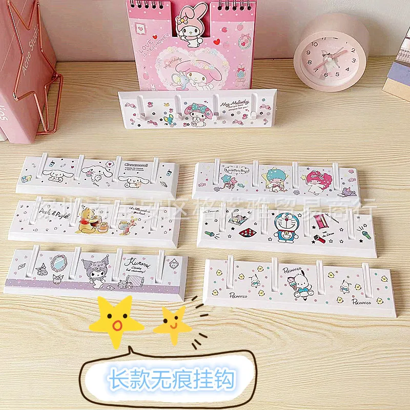 Kawaii Sanrioed Anime Cartoon series mymelody Cinnamoroll Kuromi cute fashion Cabinet Door Strong Seamless Hook Without Punching
Kawaii Sanrioed Anime Cartoon series mymelody Cinnamoroll Kuromi cute fashion Cabinet Door Strong Seamless Hook Without Punching