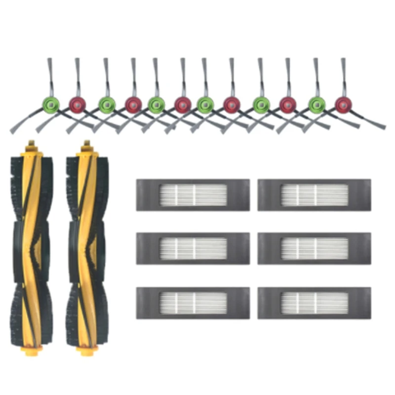Replacement Parts for ECOVACS-DEEBOT OZMO T8 AIVI Robot Vacuum Cleaner Replenishment Kit Replacement Brushes and Filters
Replacement Parts for ECOVACS-DEEBOT OZMO T8 AIVI Robot Vacuum Cleaner Replenishment Kit Replacement Brushes and Filters