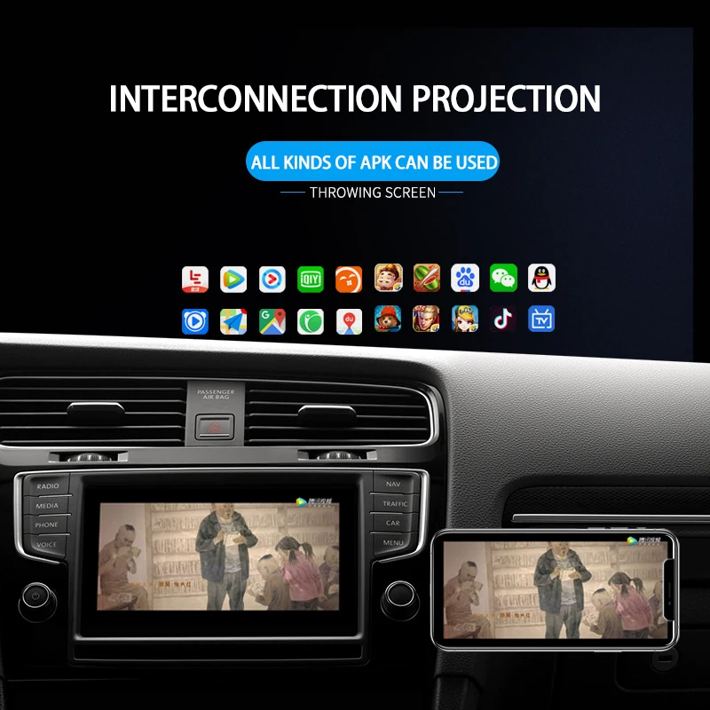 CarlinKit USB Wireless CarPlay Dongle Wired Android Auto AI Box Mirrorlink Car Multimedia Player Bluetooth Auto Connect
CarlinKit USB Wireless CarPlay Dongle Wired Android Auto AI Box Mirrorlink Car Multimedia Player Bluetooth Auto Connect