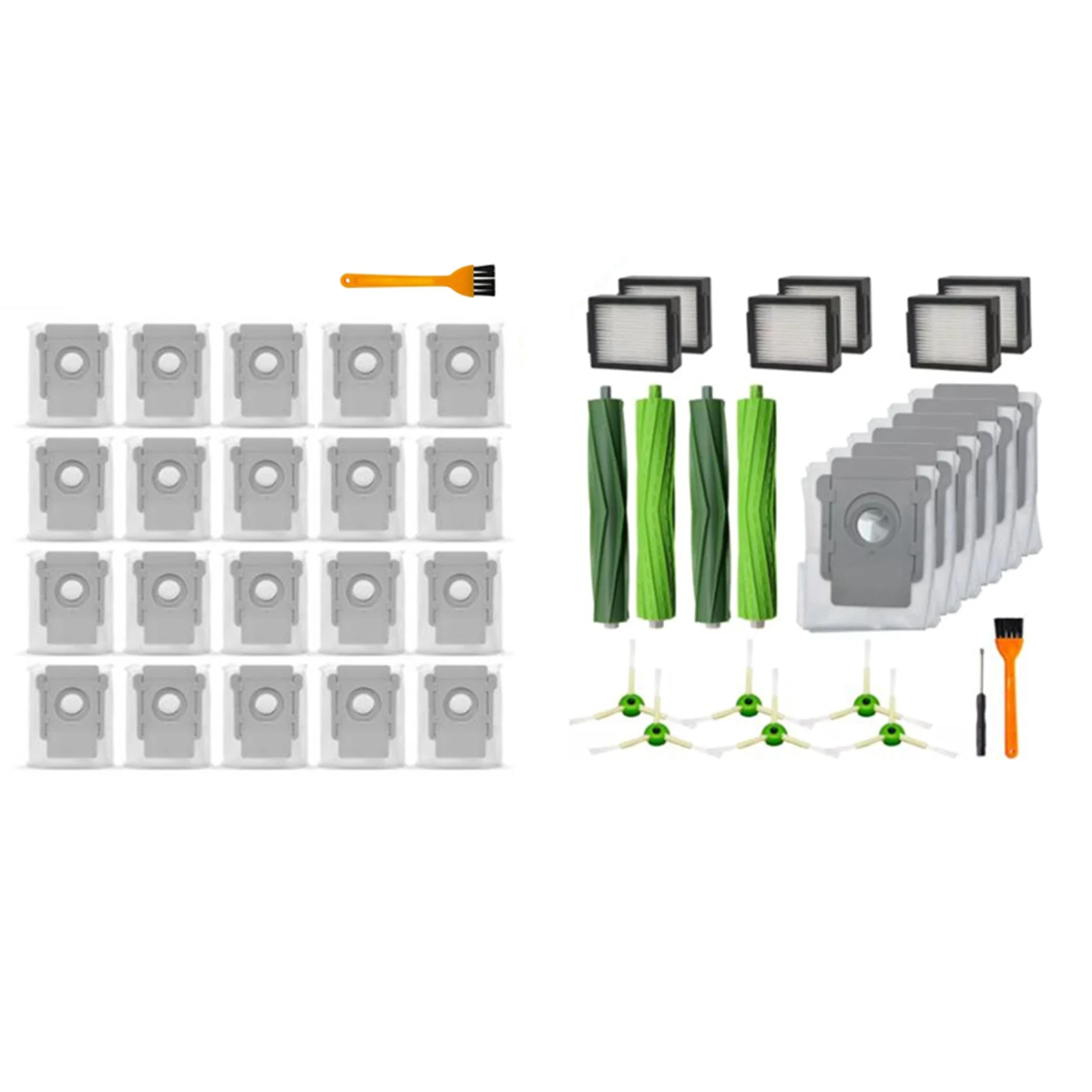 Для робота Roomba I7 + / I7 Plus E5 E6 основная щетка боковая щетка и для IRobot Roomba I7 Plus E5 E6 S9 S9 + пылесборники для робота 
Для робота Roomba I7 + / I7 Plus E5 E6 основная щетка боковая щетка и для IRobot Roomba I7 Plus E5 E6 S9 S9 + пылесборники для робота