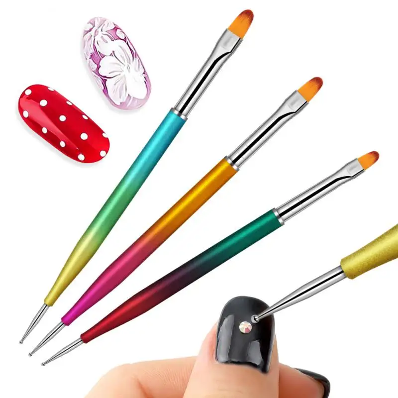 3PCS Nail Art Pen 2 In 1 Double Ends Dotting Drawing Painting UV Gel Liner Polish Brush Set Nail Art Dotting Tools Dropshipping
3PCS Nail Art Pen 2 In 1 Double Ends Dotting Drawing Painting UV Gel Liner Polish Brush Set Nail Art Dotting Tools Dropshipping