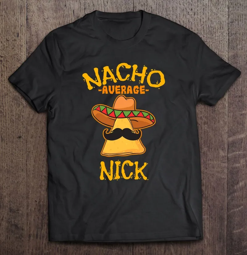 Футболка Nacho с персонализированным именем и забавным Тако для мужчин и женщин, футболка для мужчин, мужская футболка
Футболка Nacho с персонализированным именем и забавным Тако для мужчин и женщин, футболка для мужчин, мужская футболка
