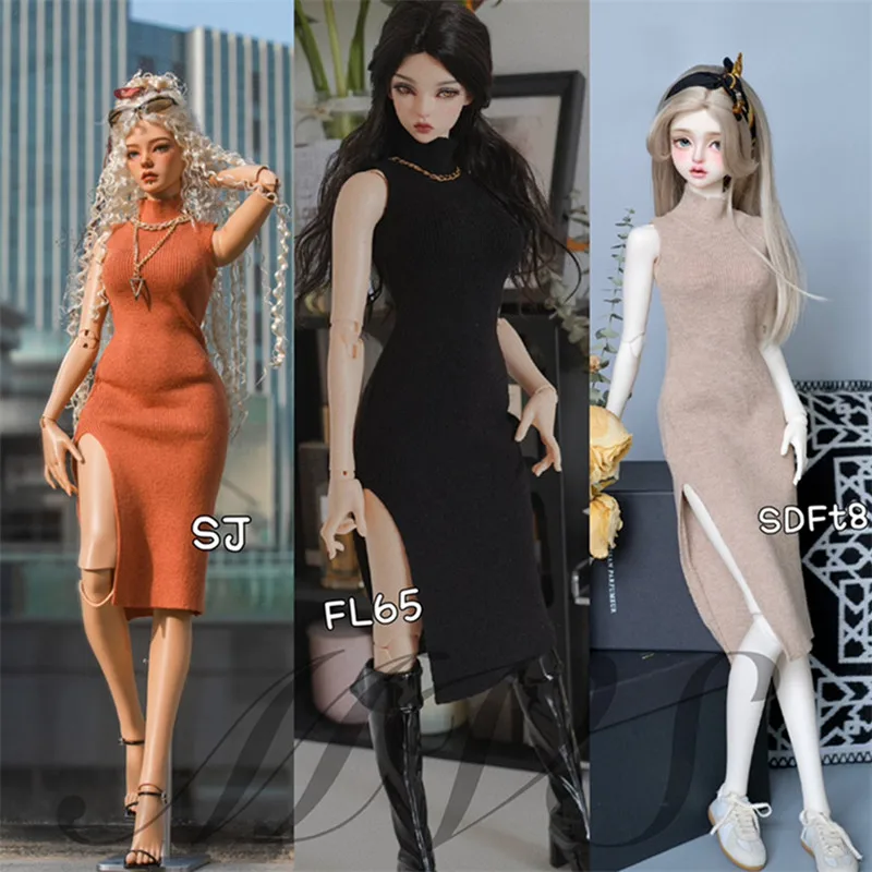 Knitted Sleeveless High Neck Casual Split Dress for Bjd doll 1/3 SD16 IP EID SDGR CWB275
Knitted Sleeveless High Neck Casual Split Dress for Bjd doll 1/3 SD16 IP EID SDGR CWB275