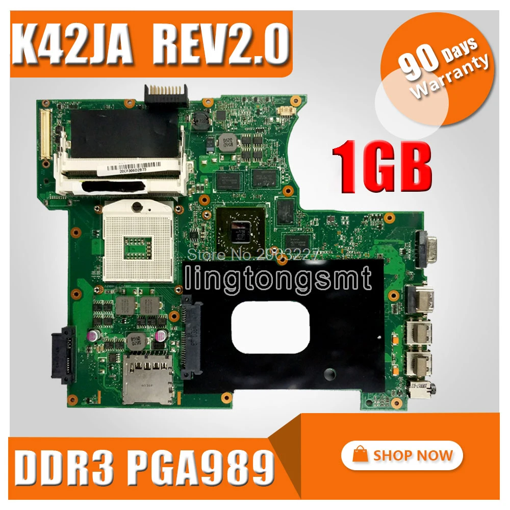 K42JA HD5730 1GB For Asus K42J A40J X42J A42J Laptop Motherboard K42JA REV 2.0 2GB memory 100% tested mainboard
K42JA HD5730 1GB For Asus K42J A40J X42J A42J Laptop Motherboard K42JA REV 2.0 2GB memory 100% tested mainboard