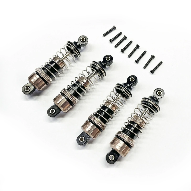 4Pieces R/C Suspension Shock Spring Adjustable Oil Damper DIY Modified Parts for 1:18 Digital Control High Speed Car Toy
4Pieces R/C Suspension Shock Spring Adjustable Oil Damper DIY Modified Parts for 1:18 Digital Control High Speed Car Toy
