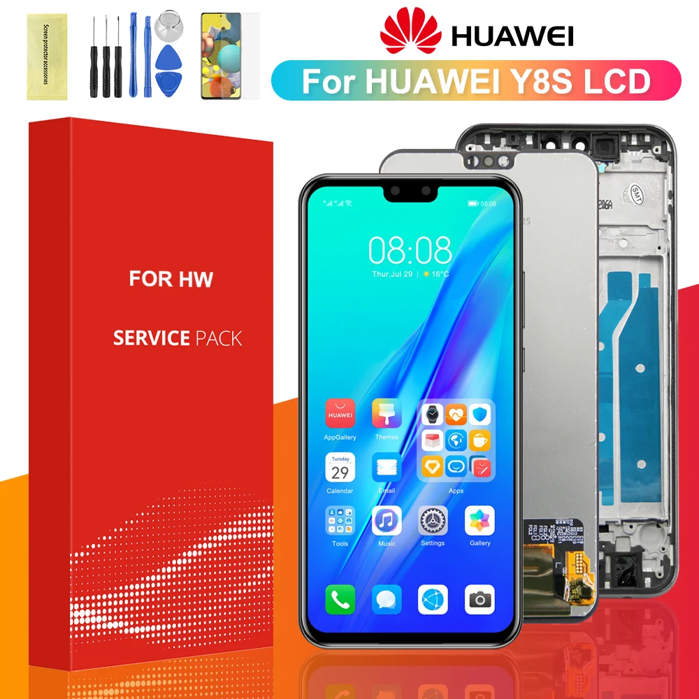 6,5 ''оригинальный протестированный для Huawei Y8s ЖК-дисплей с сенсорным экраном и дигитайзером в сборе для huawei y8s телефон экран с рамкой
6,5 ''оригинальный протестированный для Huawei Y8s ЖК-дисплей с сенсорным экраном и дигитайзером в сборе для huawei y8s телефон экран с рамкой