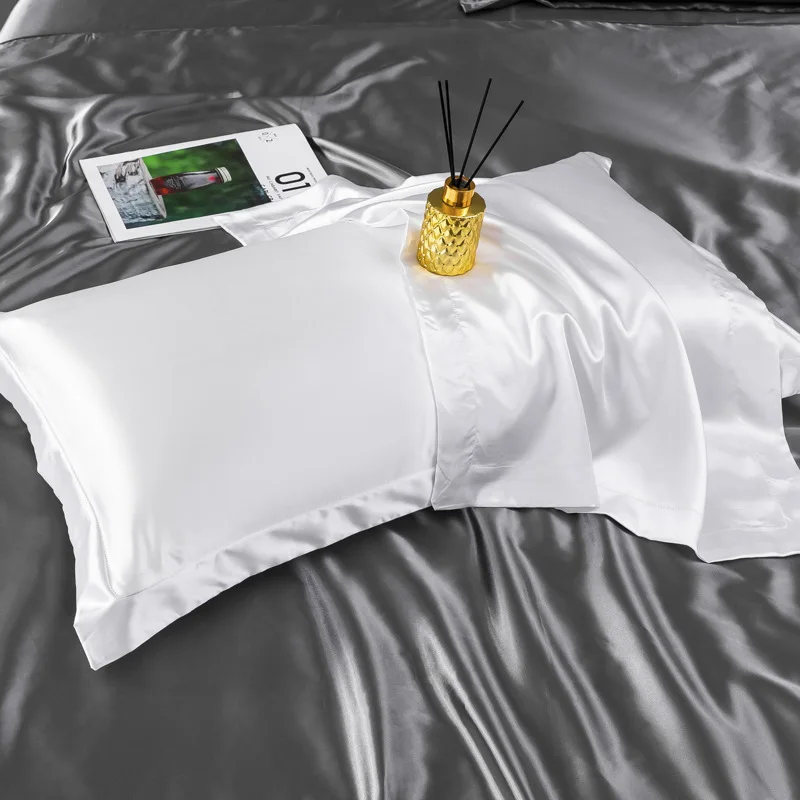 Bedroom Silk Pillows Pillowcase Silk Comfortable Decor Pillow Cover For Home 2pcs Pillowcase Satin Mulberry Pillowcase
Bedroom Silk Pillows Pillowcase Silk Comfortable Decor Pillow Cover For Home 2pcs Pillowcase Satin Mulberry Pillowcase