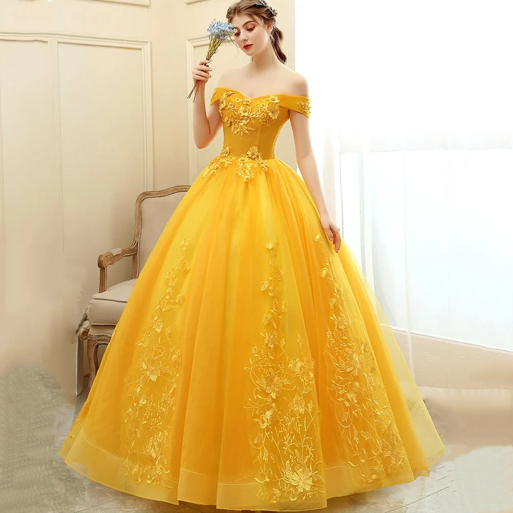 Классическое бальное платье, платье Quinceanera, с открытыми плечами, без рукавов, с милой горловиной, красивые модные платья с аппликацией
Классическое бальное платье, платье Quinceanera, с открытыми плечами, без рукавов, с милой горловиной, красивые модные платья с аппликацией