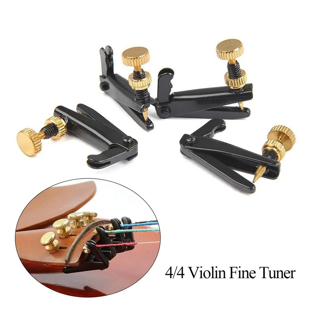 2021 Quality 4pcs High Quality 4/4 Full Size Violin String Fine Tune Adjusters (Set of 4) Tuner Silver/Black/Gold
2021 Quality 4pcs High Quality 4/4 Full Size Violin String Fine Tune Adjusters (Set of 4) Tuner Silver/Black/Gold