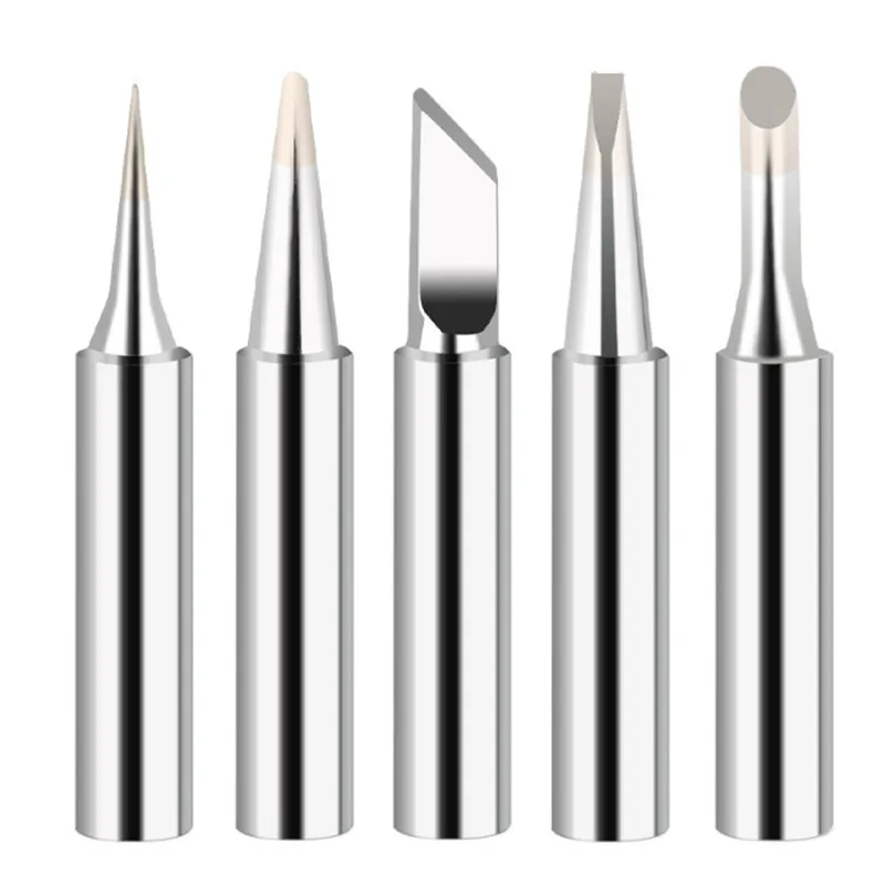 5Pcs 900M Thermostatic Soldering Iron Head 936 Welding Table Electric Soldering Iron Head Luo Iron Head Knife Edge Sharp Tips
5Pcs 900M Thermostatic Soldering Iron Head 936 Welding Table Electric Soldering Iron Head Luo Iron Head Knife Edge Sharp Tips