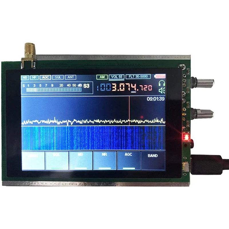 Радиоприемник Malachite SDR Malahit DSP, сенсорный экран 3,5 дюйма, приемник SDR HAM STM32H742, 50 кГц-200 МГц
Радиоприемник Malachite SDR Malahit DSP, сенсорный экран 3,5 дюйма, приемник SDR HAM STM32H742, 50 кГц-200 МГц