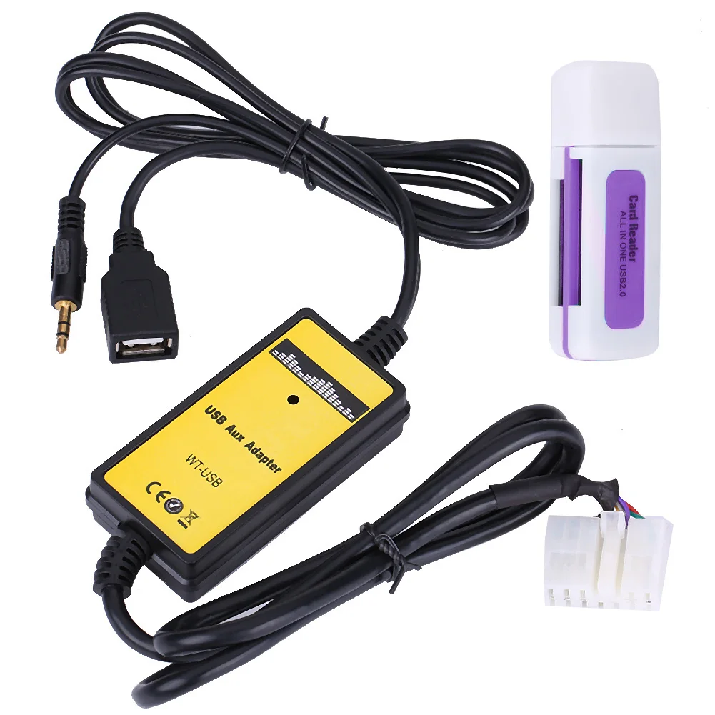 Car USB Aux-In Adapter MP3 Player Cable Radio Audio Interface for Toyota Camry Corolla RAV4 Aux-In Adapter
Car USB Aux-In Adapter MP3 Player Cable Radio Audio Interface for Toyota Camry Corolla RAV4 Aux-In Adapter