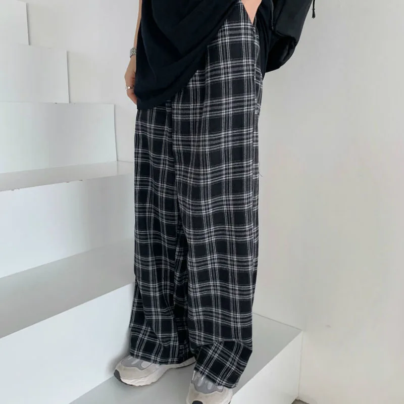 Women Casual Oversize Wide Leg Trousers Harajuku Hip-hop All-match korean fashion vintage Jogging y2k Clothing Plaid Pants emo
Women Casual Oversize Wide Leg Trousers Harajuku Hip-hop All-match korean fashion vintage Jogging y2k Clothing Plaid Pants emo
