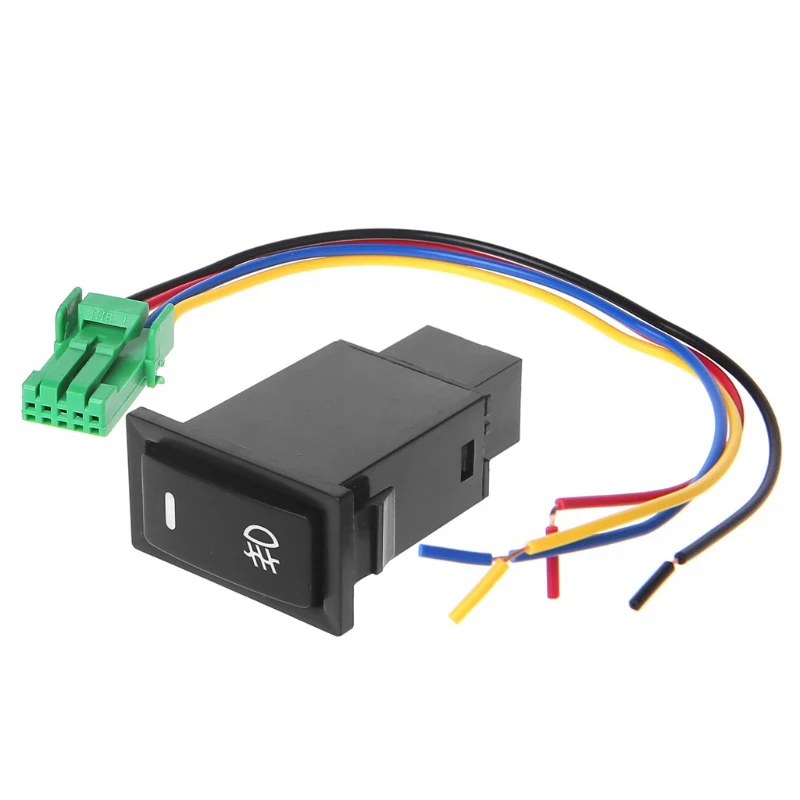 Car Fog Light Switch Button Rear Fog light Push 4 Wire For Camry Corolla Foglight DC 12V Car Accessories 
Car Fog Light Switch Button Rear Fog light Push 4 Wire For Camry Corolla Foglight DC 12V Car Accessories