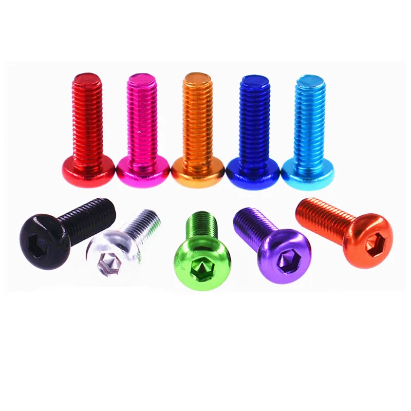 1pcs M4 Inner Hexagonal Aluminum Alloy 7075 Screw Computer Mainframe Cabinet Diy Modified Half Round Head Pan Head Screw
1pcs M4 Inner Hexagonal Aluminum Alloy 7075 Screw Computer Mainframe Cabinet Diy Modified Half Round Head Pan Head Screw