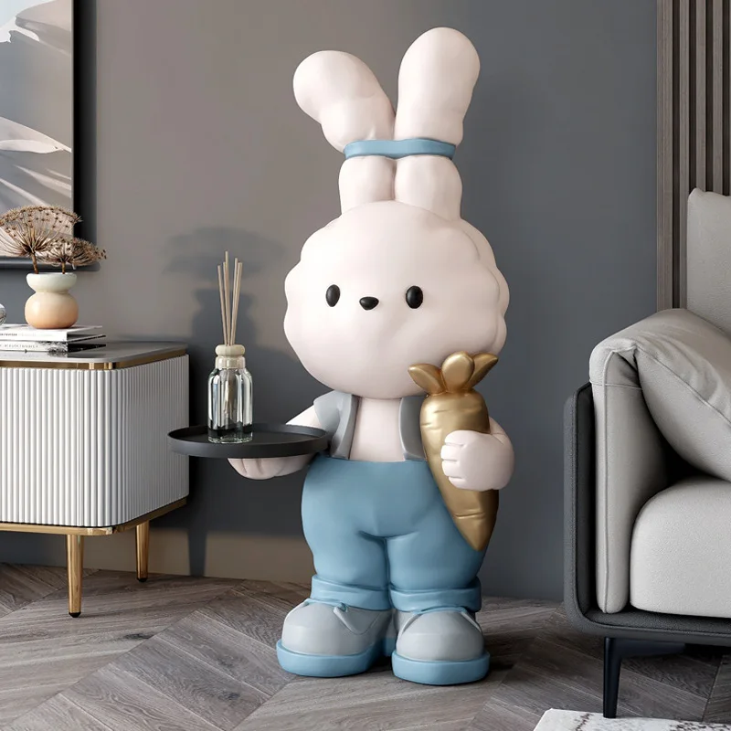 Rabbit Doll Large Floor Decoration Tray Storage Living Room TV Cabinet Sofa Furnishings Housewarming Gifts
Rabbit Doll Large Floor Decoration Tray Storage Living Room TV Cabinet Sofa Furnishings Housewarming Gifts