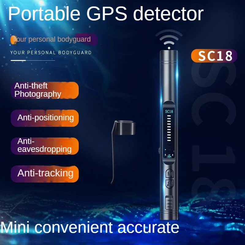 Hotel Anti-Theft Detector Camera Scanner GPS Signal Tracker Detector Anti-Spying
Hotel Anti-Theft Detector Camera Scanner GPS Signal Tracker Detector Anti-Spying