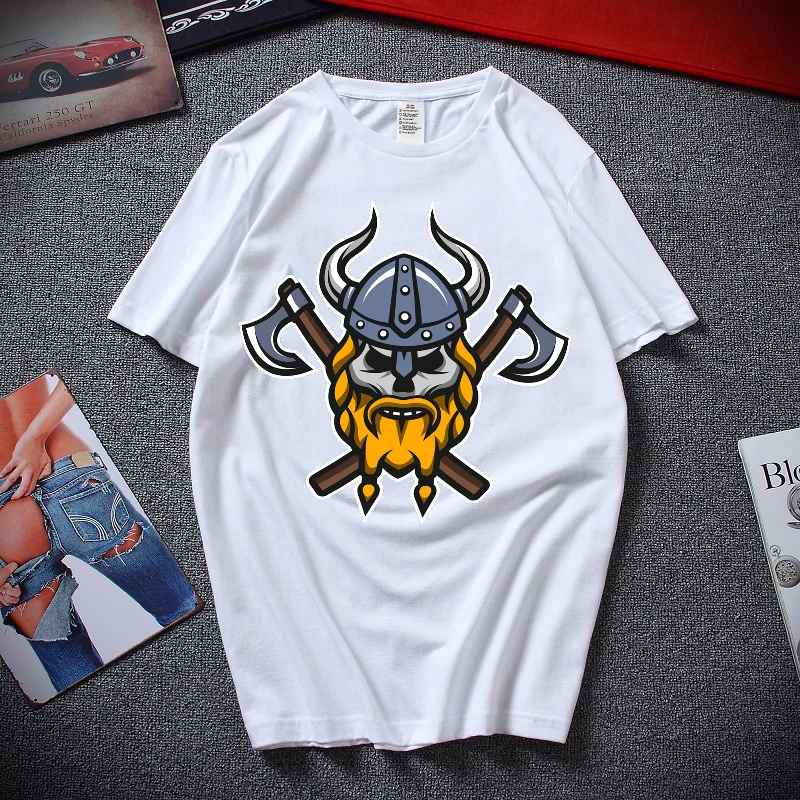 Summer New Trend Men's Top Cool Personality Retro Terror Cotton T-Shirt Casual Sport Loose Street Wear Short Sleeves
Summer New Trend Men's Top Cool Personality Retro Terror Cotton T-Shirt Casual Sport Loose Street Wear Short Sleeves